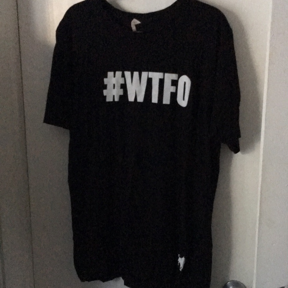 WTFO Tshirt. Canvas Brand. XL. Black.